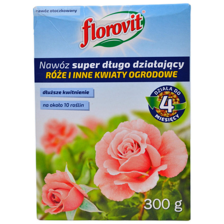 Nawóz róże i inne kwiaty ogrodowe 300g Florovit