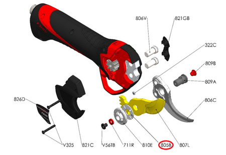 Łożysko igiełkowe do F3015 805B Infaco