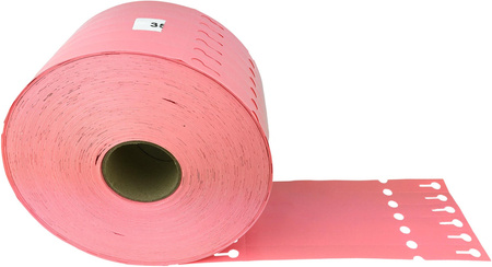 Schlaufenetiketten TT 17x200mm 3500Stück 6r Rosa