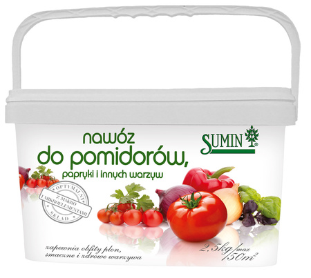 Nawóz do pomidorów i papryki 2,5kg Sumin