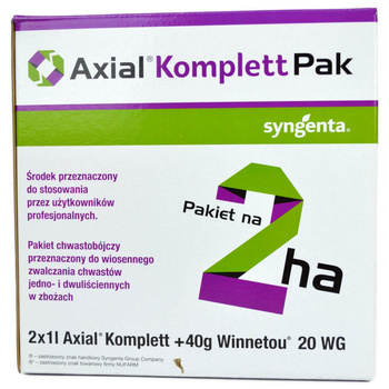 Axial Komplett Pak (2x1L + 1x40G) SYNGENTA