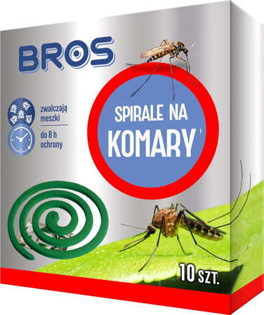 Spirale na komary opak.10sztuk Bros