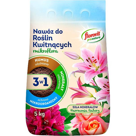 Nawóz do roślin kwitnących 3w1 5kg Florovit