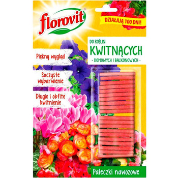 Pałeczki nawozowe do roślin kwitnących Florovit