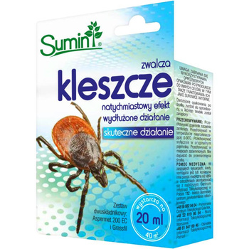 Dwuskładnik na kleszcze 20ml Sumin