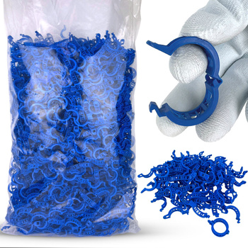 Clip de tomate și semnificație BLUE 1000pcs