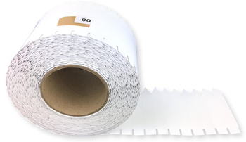 Etykiety TT wtykane 17x80mm 2500szt Białe