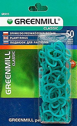 Vodicí spony pro rostliny DVĚ velikosti 50ks Greenmill