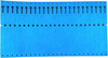 Etikety Tyvek 12,7x160mm Plis 2500ks modré