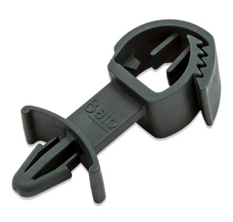 Regulowany klips do etykiet 10-16mm zielony 100szt
