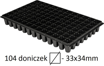 Víceúhelníkový WD 33x34x60/104 Čtvercový JRK