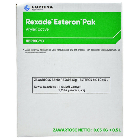 Rexade™ PAK 0,05kg + Esteron 0,5L Corteva