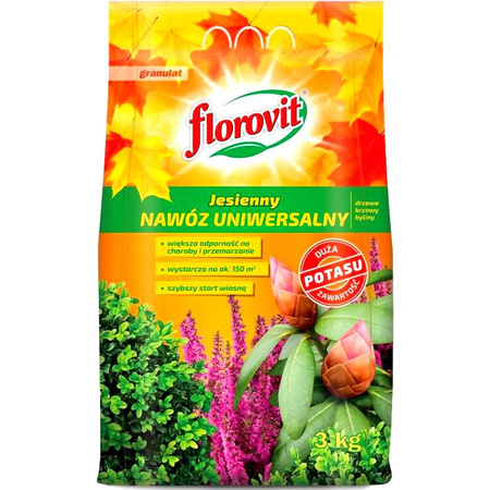 Nawóz uniwersalny jesienny 3kg Florovit Inco