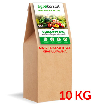 Făină de bazalt granulată 10 kg Agrobasalt Active