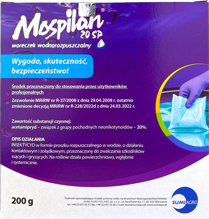 Mospilan 20 SP 200g Sumi Agro