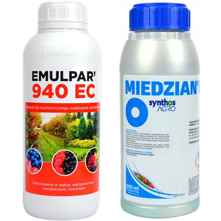 Emulpar 940 EC 1L + Miedzian Extra 500ml