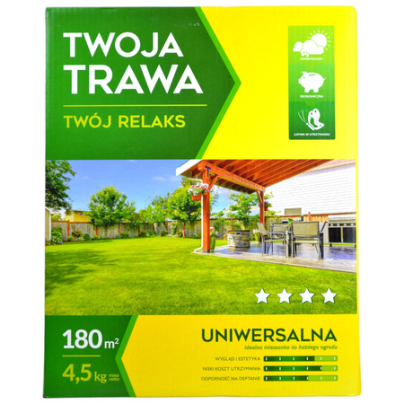 Trawa Uniwersalna 4,5kg Twoja Trawa