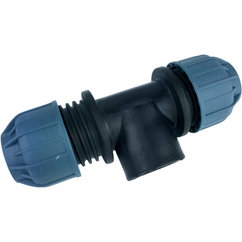 Trójnik PE 40-1"GW 40