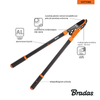 Foarfece de grădină Alu. foarfece de crengi cu V-SERIES-D, lamă cu nicovală KT-V1230 Bradas