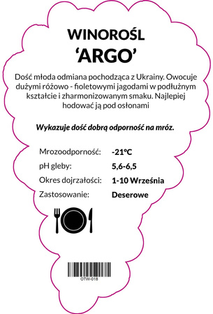 Viță de vie Argo