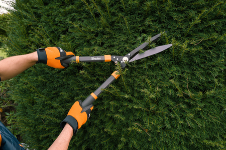 V-SERIES-D Trimmer pentru gard viu, aluminiu, lamă ondulată Bradas