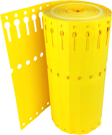 Tyvek etikety 12,7x160mm role 1000ks žlutá