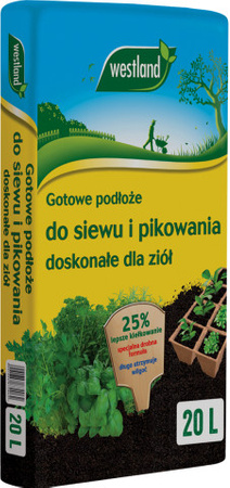 Podłoże do siewu i pikowania 20L Westland