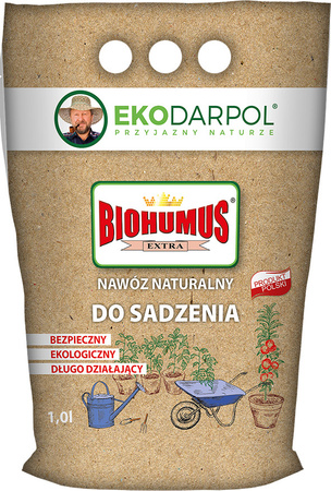 Pro výsadbu 1L Biohumus Extra Ekodarpol