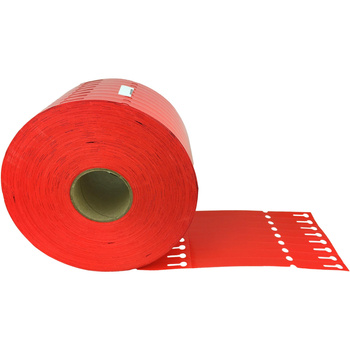 Etichete cu buclă TT 13x160mm 5000pcs 8r Roșu