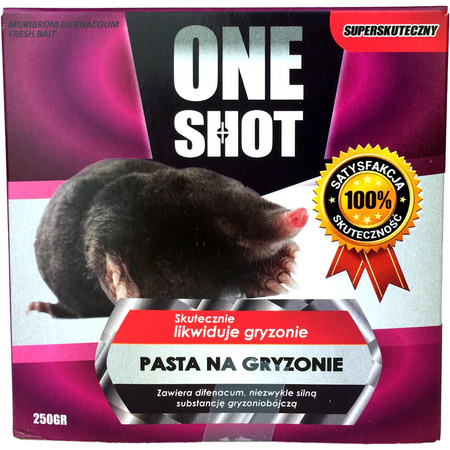 Trutka Pasta na Gryzonie 250g ONE SHOT