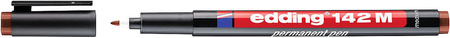 Foliopis Permanentny 142 M 1mm Brązowy EDDING