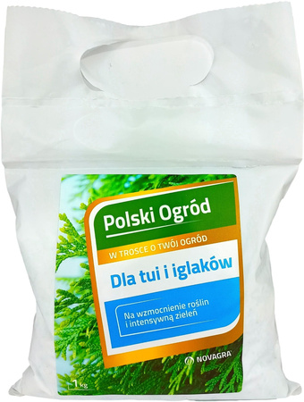 Nawóz do tui i iglaków 1kg Polski Ogród