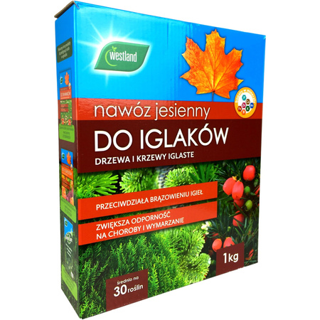 Nawóz jesienny do iglaków 1kg Westland