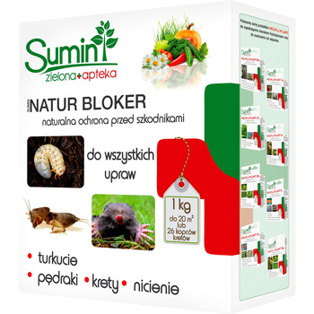 Natur Bloker /plži, želvy, krtci/1 kg Sumin