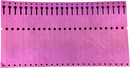 Etichete Tyvek 12.7x160mm Plis 2500pcs Violet
