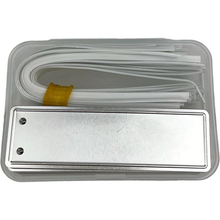 Etykiety aluminiowe 50szt