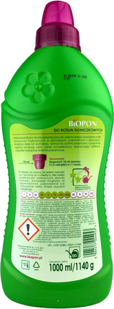 Hnojivo pro hrnkové rostliny 1L Biopon