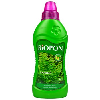 Îngrășământ pentru ferigi 0,5l Biopon