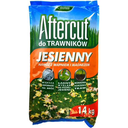 Nawóz jesienny do trawników Aftercut 14kg Westland