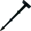 Kotva pro agrovlákna L-120mm 50ks
