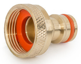 Přípojka na vodovodní kohoutek s mosazným závitem 3/4" Bradas