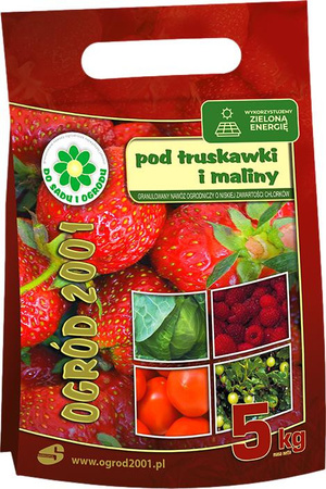 Garten 2001 unter Erdbeeren und Himbeeren 5kg Siarkopol