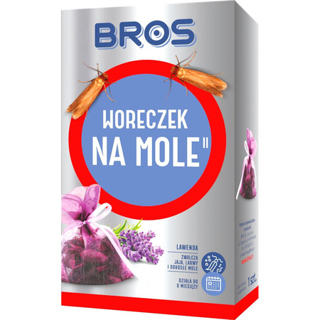 Woreczek na mole lawendowy Bros