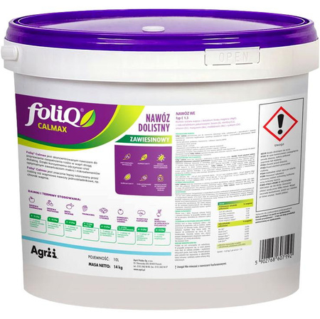 FoliQ Calmax 10L Agrii