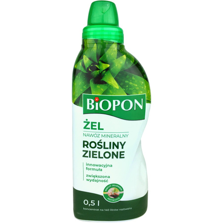 Nawóz ŻEL do roślin zielonych 0,5L Biopon