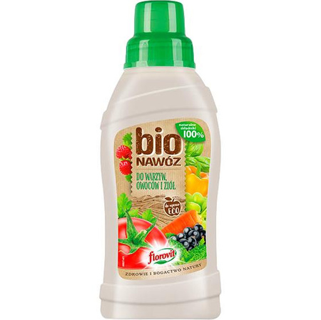 Nawóz BIO do warzyw owoców i ziół 0,5L Florovit