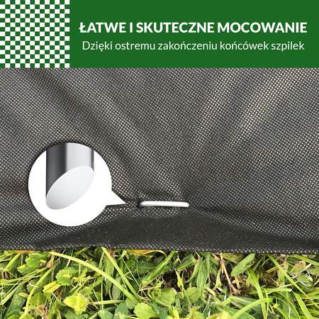 Kovový U-kolík 20cm 100ks MAMUTH