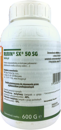 Rubin SX 50 SG 600g + 2x Trend 500ml FMC