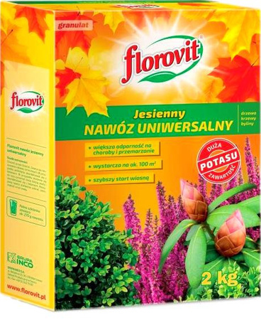 Nawóz jesienny uniwersalny 2kg Florovit