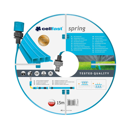 Wąż Spring 15m zraszający 19-022 Cellfast